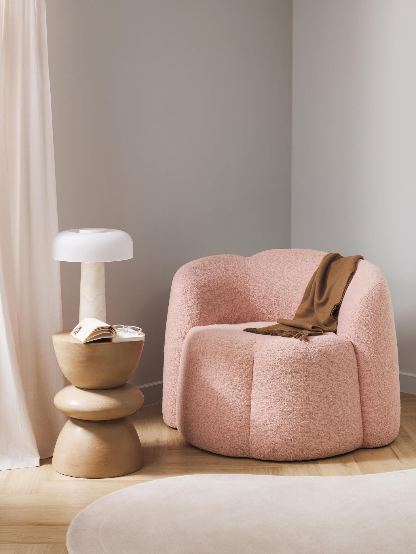 Flora Fauteuil (Pink)