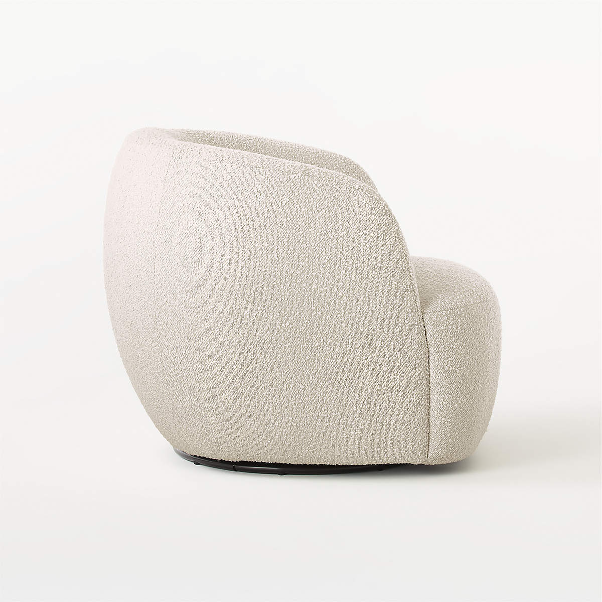 Ivy Swivel Chair (White)