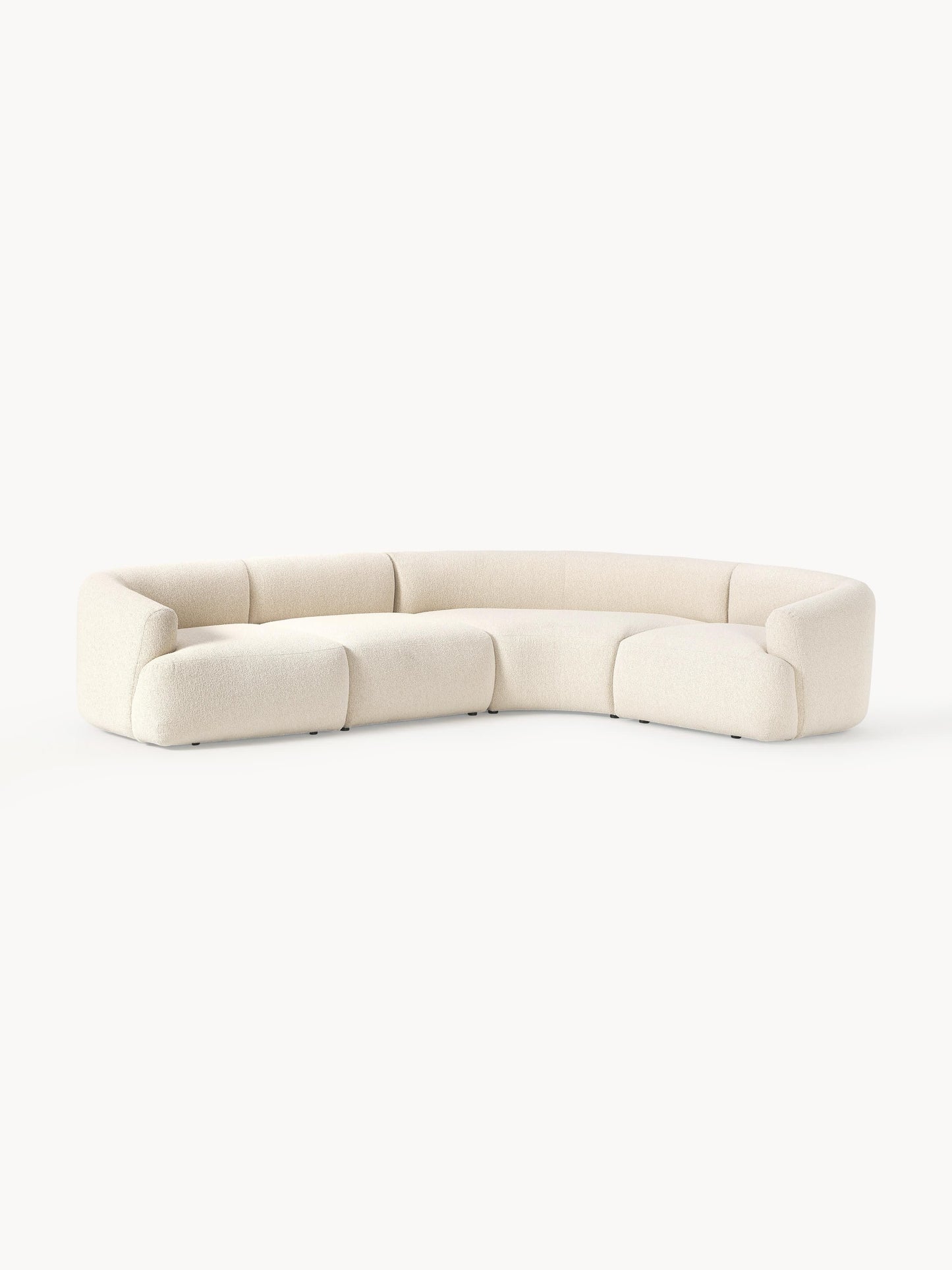 Novi Sofa - White (4 Seats)